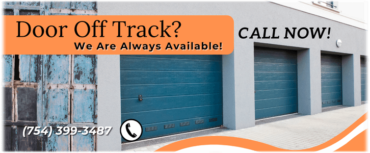Garage Door Off Track in Weston, FL?